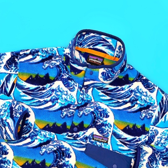 Patagonia Fitzroy Wave Snapt Synchilla 